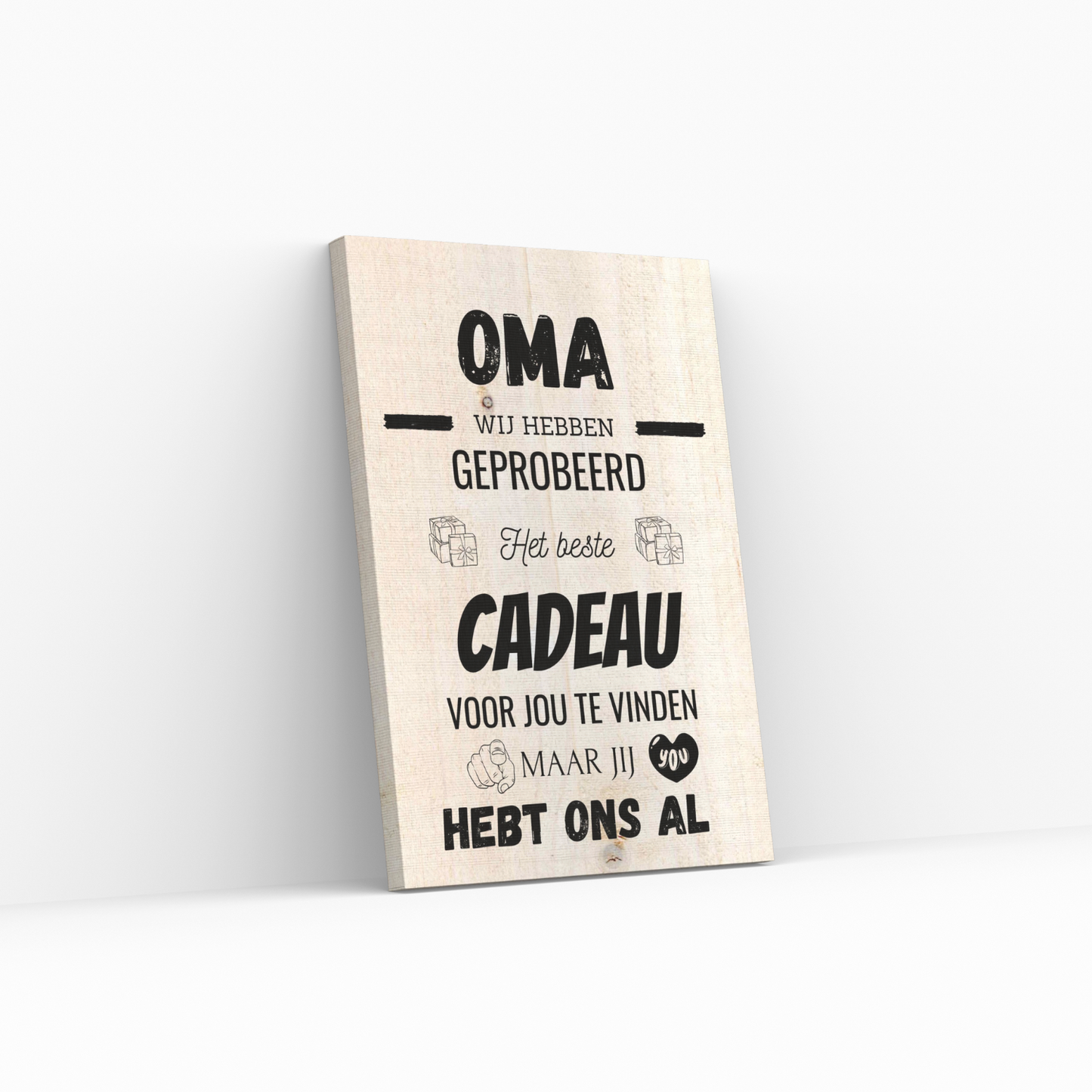 OMA | CADEAU | STEIGERHOUT