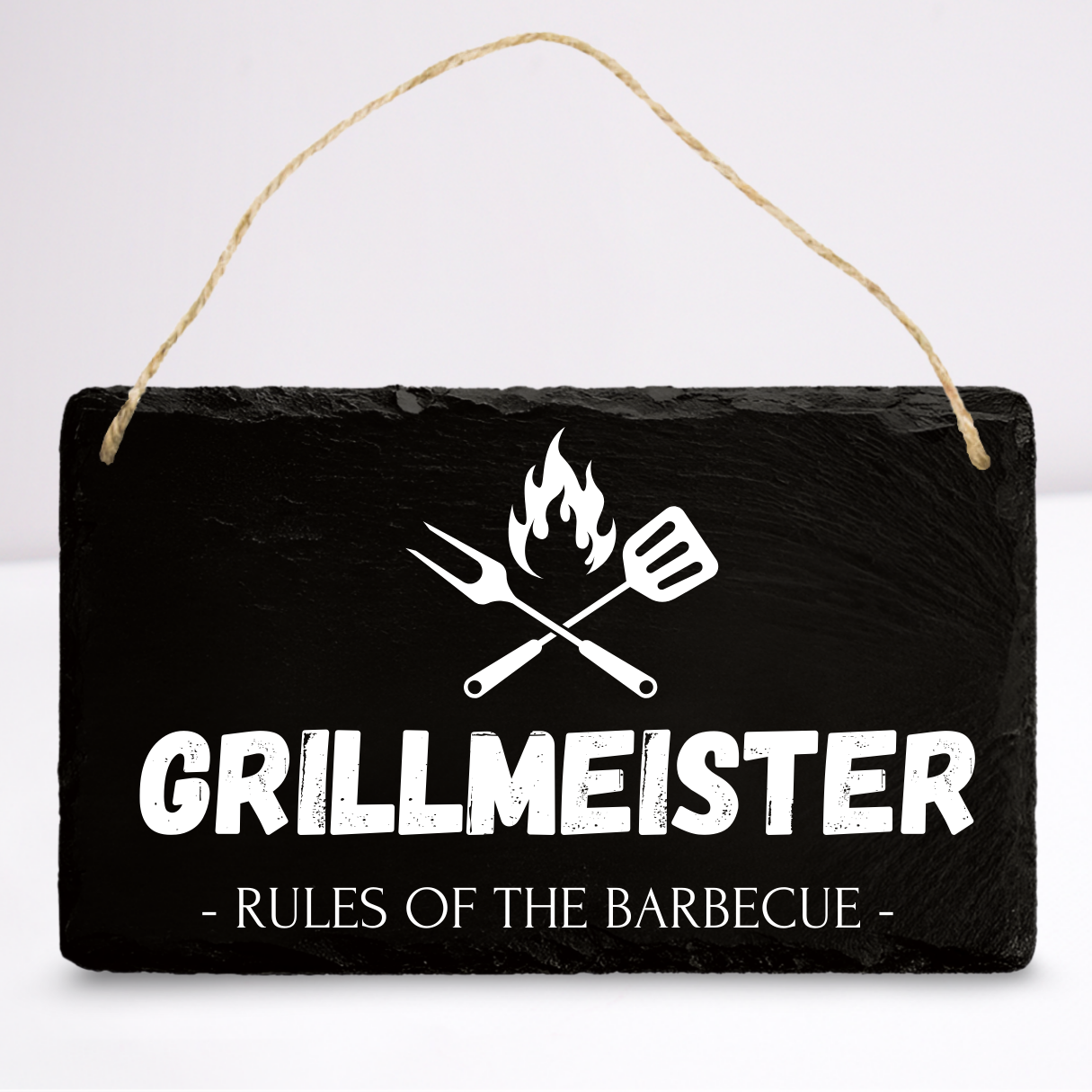 Grillmeister | Leistenen wandbordje